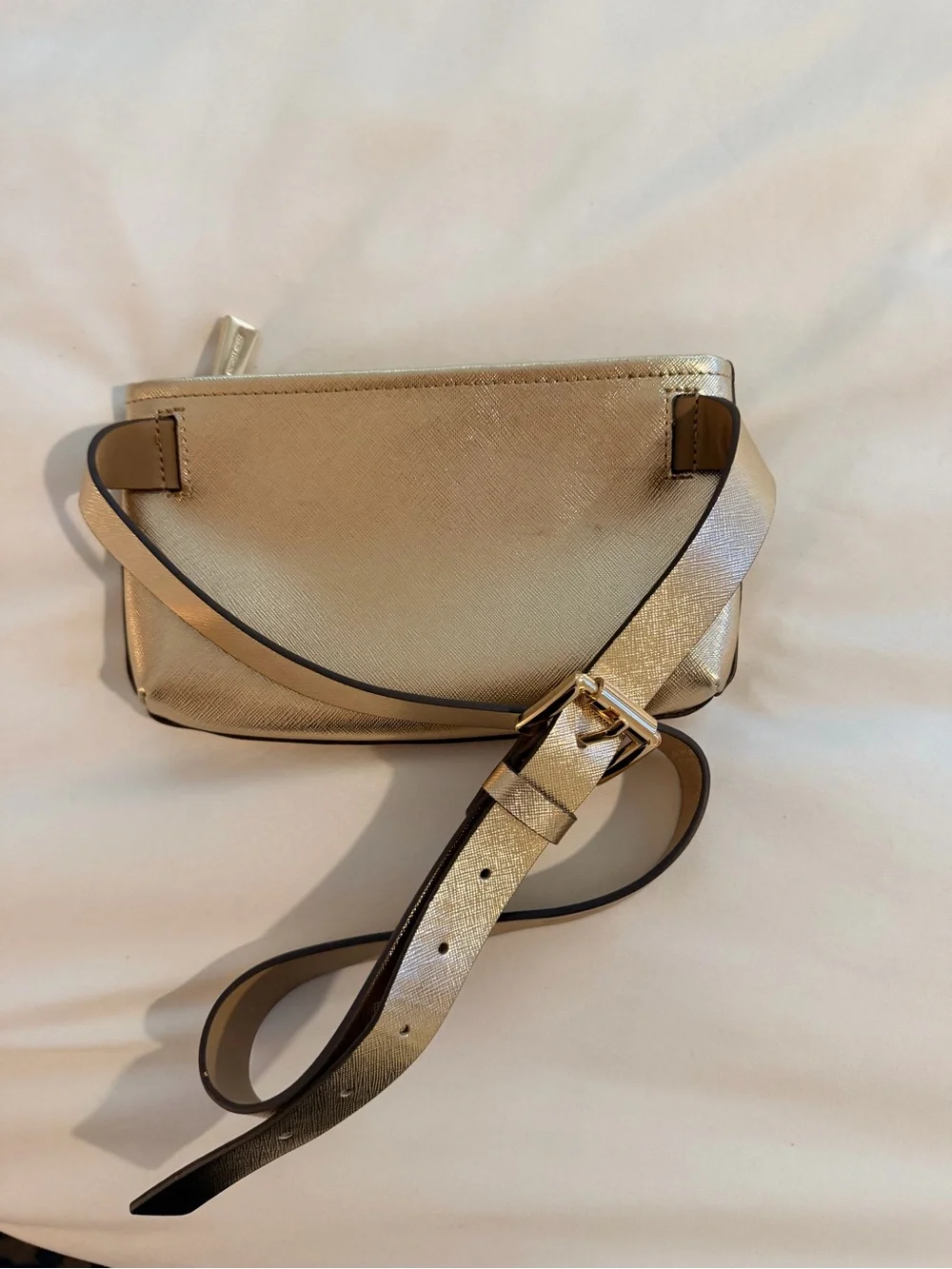 Michael Kors Gold Belt Bag
